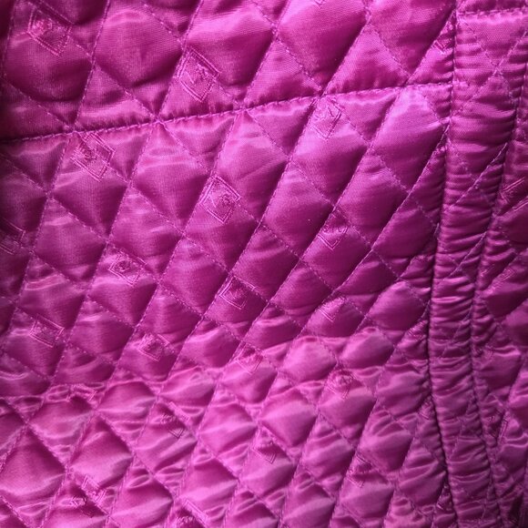 Vera Bradley Large Houndstooth Quilted Tweed Duffle Bag - Picture 6 of 13